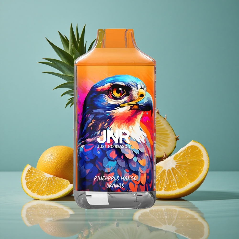 JNR Falcon 16000 Puffs Vienkartinis Vape Ananasas Mango Apelsinas
