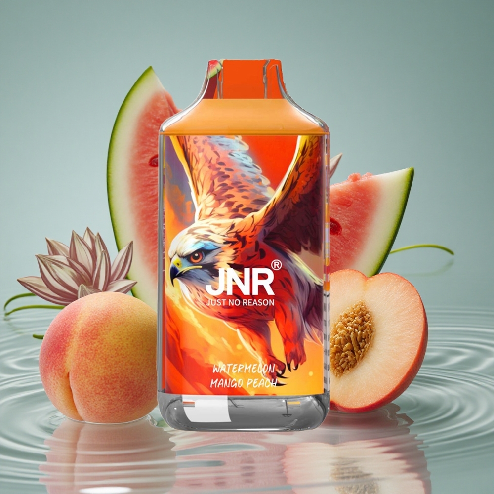 JNR Falcon 16000 Puffs Vienkartinis Vape Arbūzas Mango Persikas