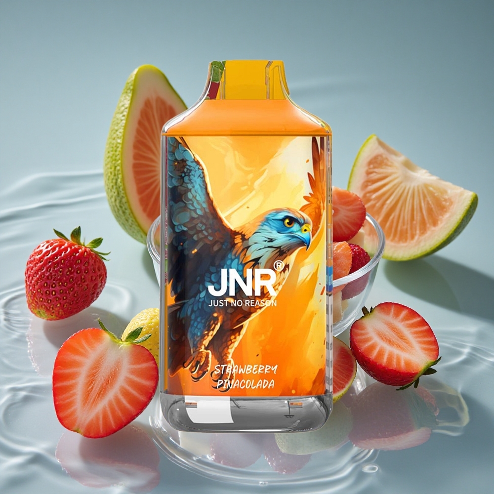 JNR Falcon 16000 Puffs Vienkartinis Vape Braškės Pina Kolada