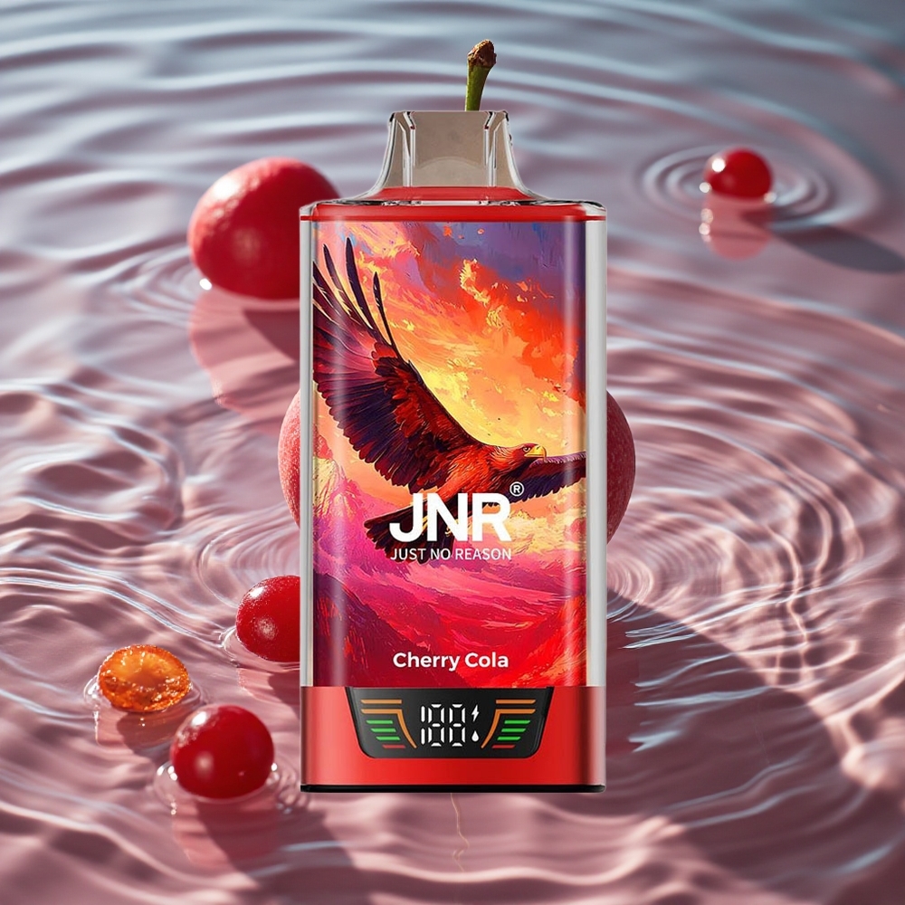 JNR Falcon Pro 28000 Išmetamasis Vaporizatorius su 28000 Puffs ir Vyšnių Kola