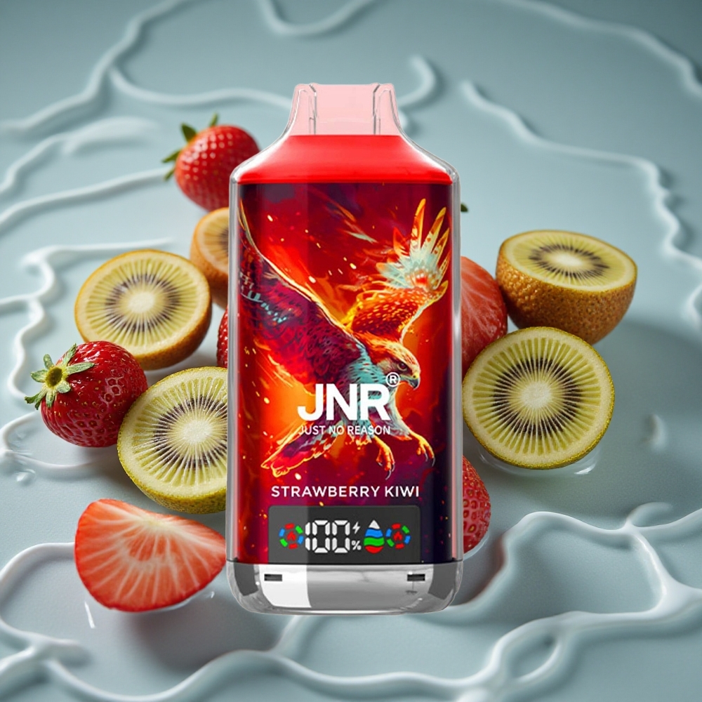 JNR Falcon X 18000 Puffs Vienkartinis Vape Braškės Kiwi