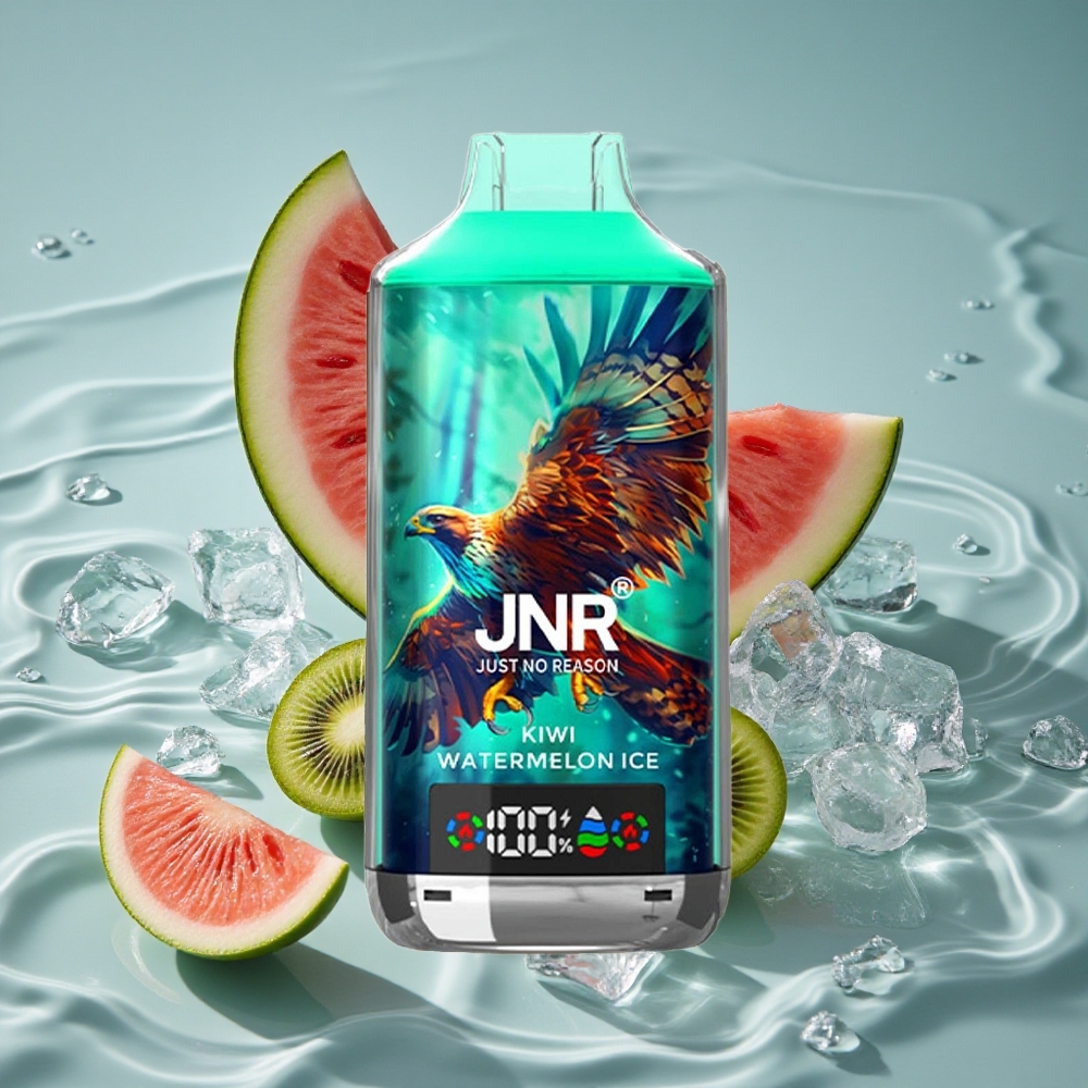 JNR Falcon X 18000 Puffs Vienkartinis Vape Kiwi Arbūzas Ledas