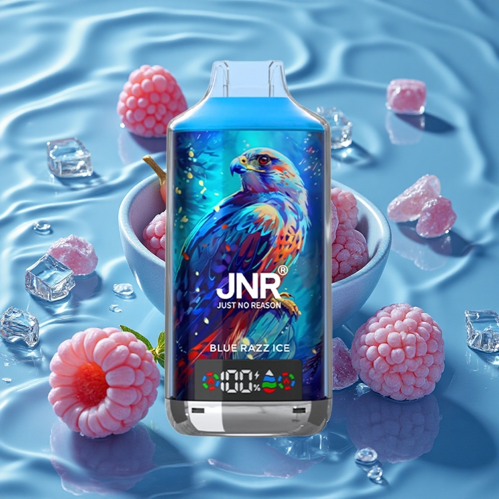 JNR Falcon X 18000 Puffs Vienkartinis Vape Mėlynųjų Serbentų Ledas