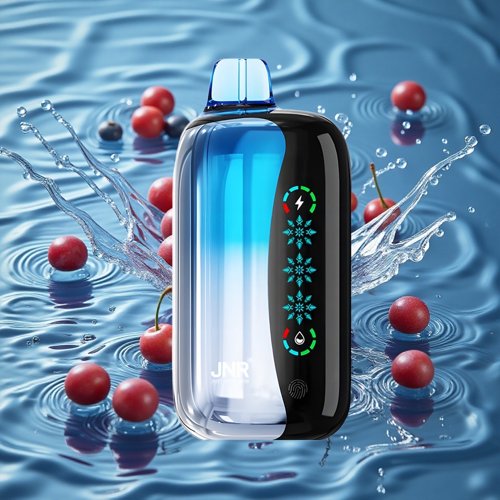 JNR Flex Ice 21000 Puffs Vienkartinis Vape Mėlynoji Vyšnia Sprogimas