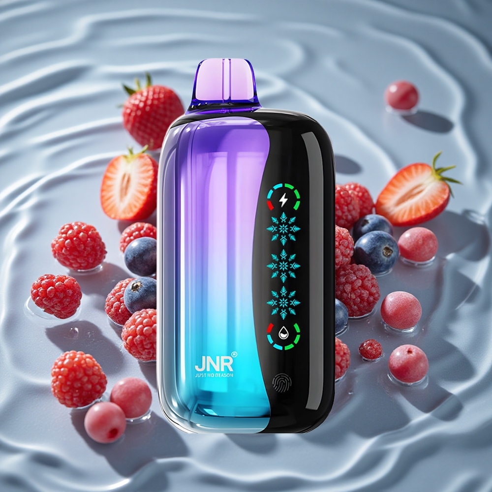 JNR Flex Ice 21000 Puffs Vienkartinis Vape Mixed Berry