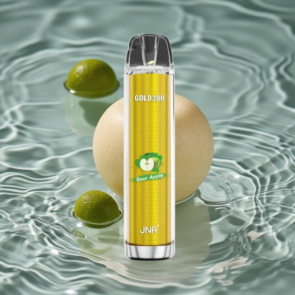 JNR Gold380 6000 Puffs Vienkartinis Vape Rūgščiusis Obuolys