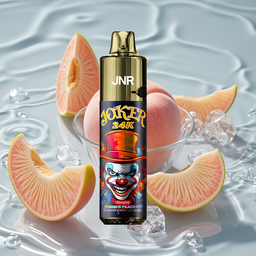 JNR Joker 24K Puffs Perpildomas Podas Summer Peach Ice Vienkartinis Vape