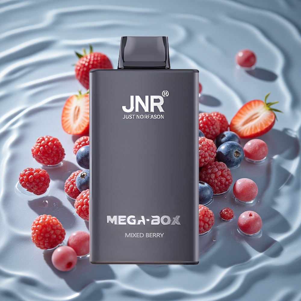 JNR Mega Box 25000 Puffs Vienkartinis Vape Mišrios Uogos