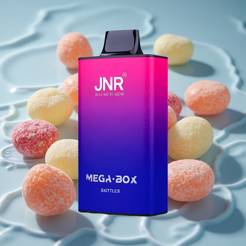 JNR Mega Box 25000 Puffs Vienkartinis Vape Skaičiai