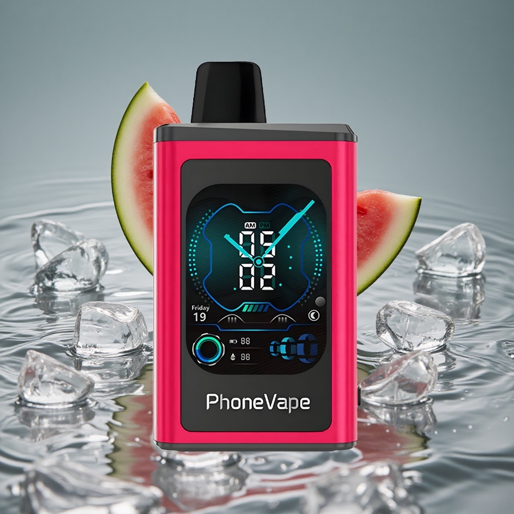 JNR PhoneVape 30000 Puffs Vienkartinis Vape Arbūzas ledas