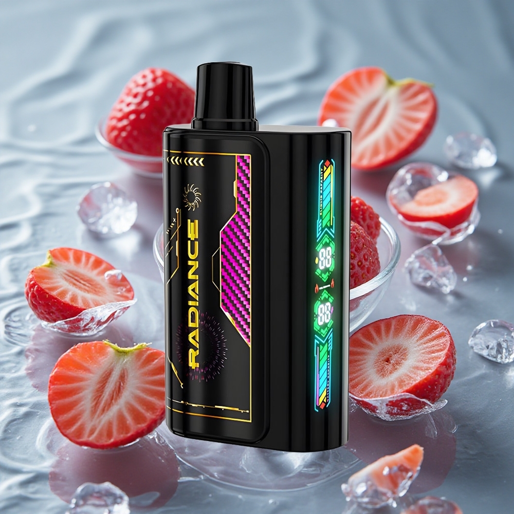 JNR Radiance 31000 Puffs Vienkartinis Vape Braškės Ledas