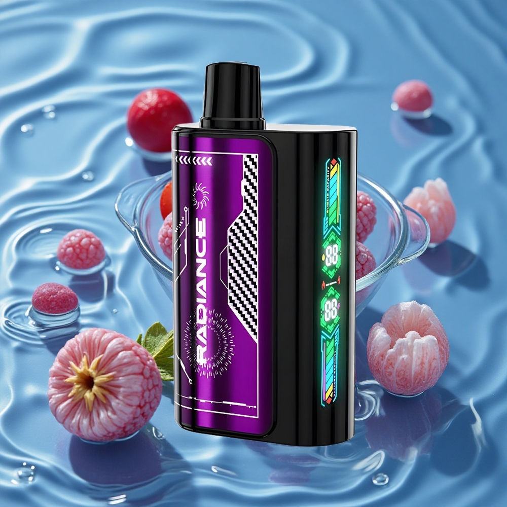 JNR Radiance 31000 Puffs Vienkartinis Vape Mėlynasis Serbentų Vyšnia