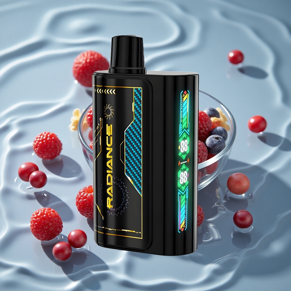 JNR Radiance 31000 Puffs Vienkartinis Vape Įvairių Uogų