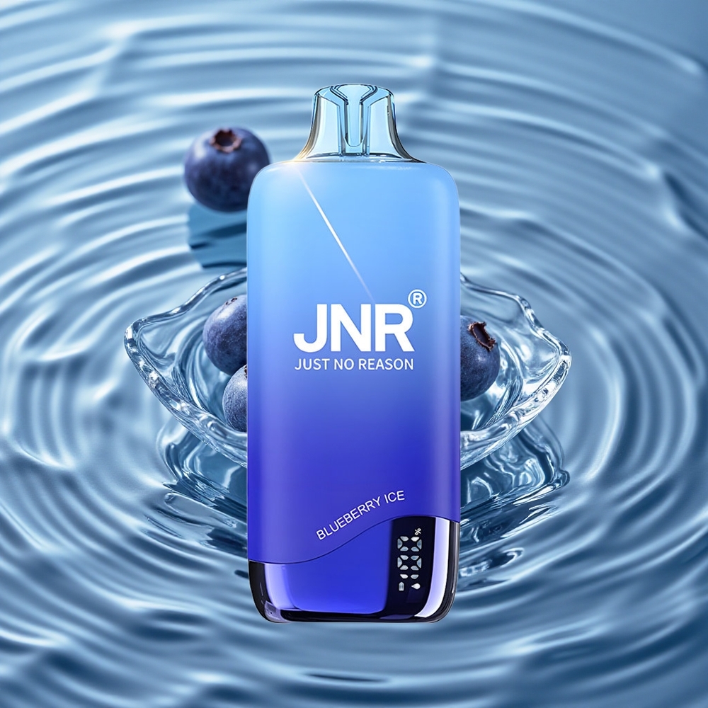 JNR Rainbow 10500 Puffs Vienkartinis Vape Mėlynų Uogų Ledas