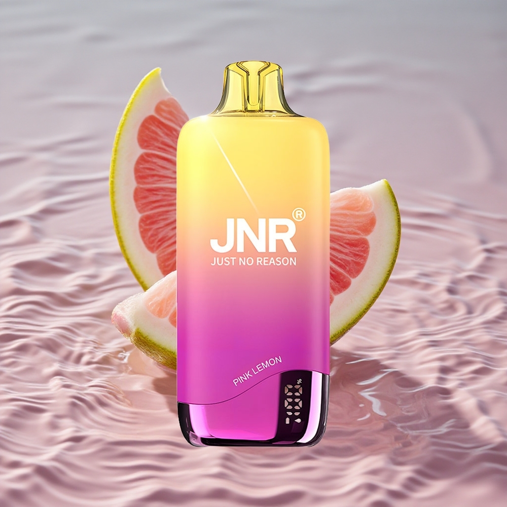 JNR Rainbow 10500 Puffs Vienkartinis Vape Rausvas Citrinų