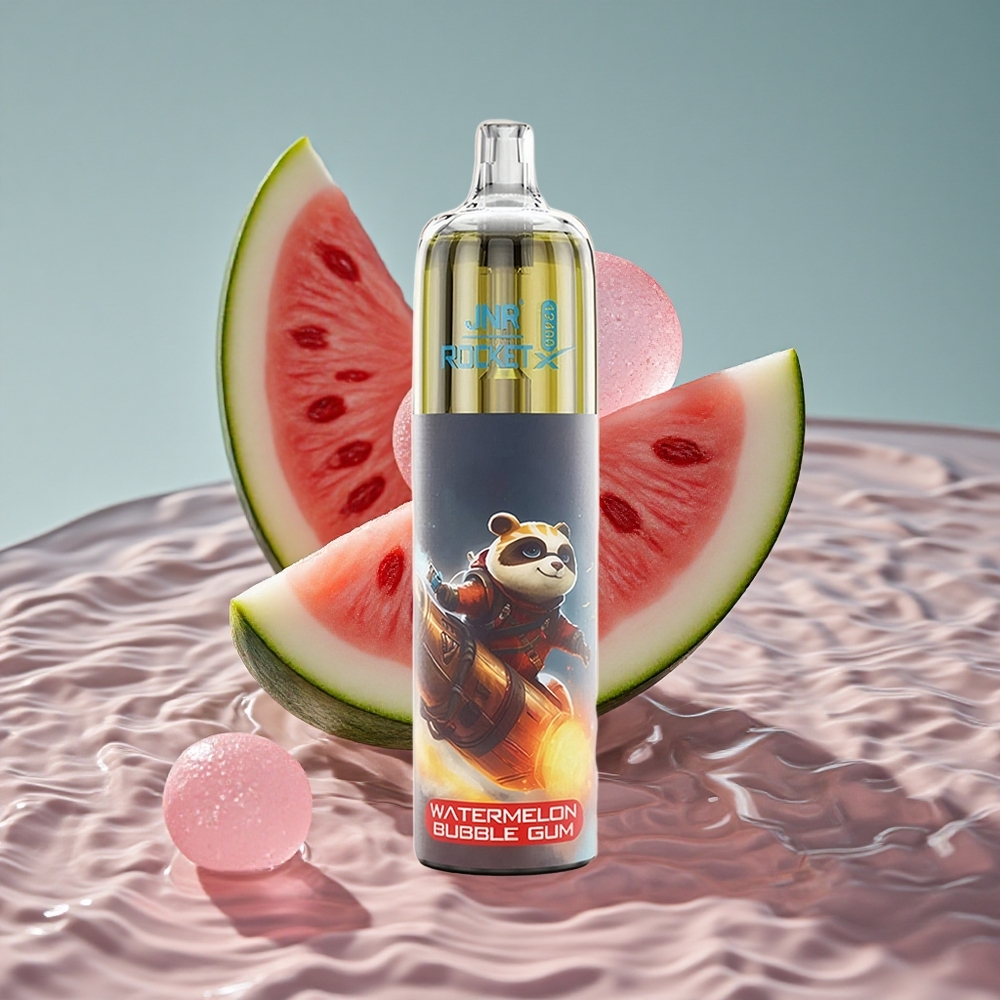 JNR Rocket-X 12400 Puffs Vienkartinis Vape Arbūzas Burbuolės Guma