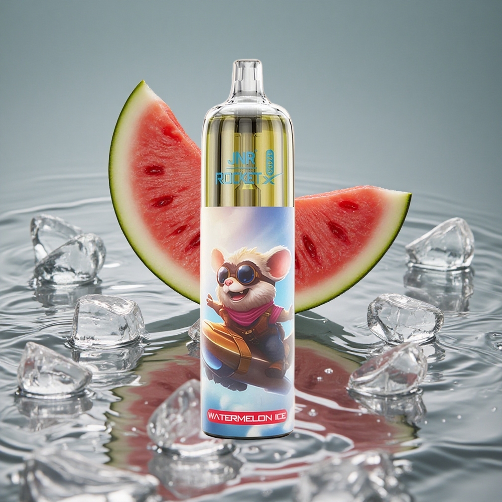 JNR Rocket-X 12400 Puffs Vienkartinis Vape Arbūzo Ledas su 25ml Skysčio Talpa