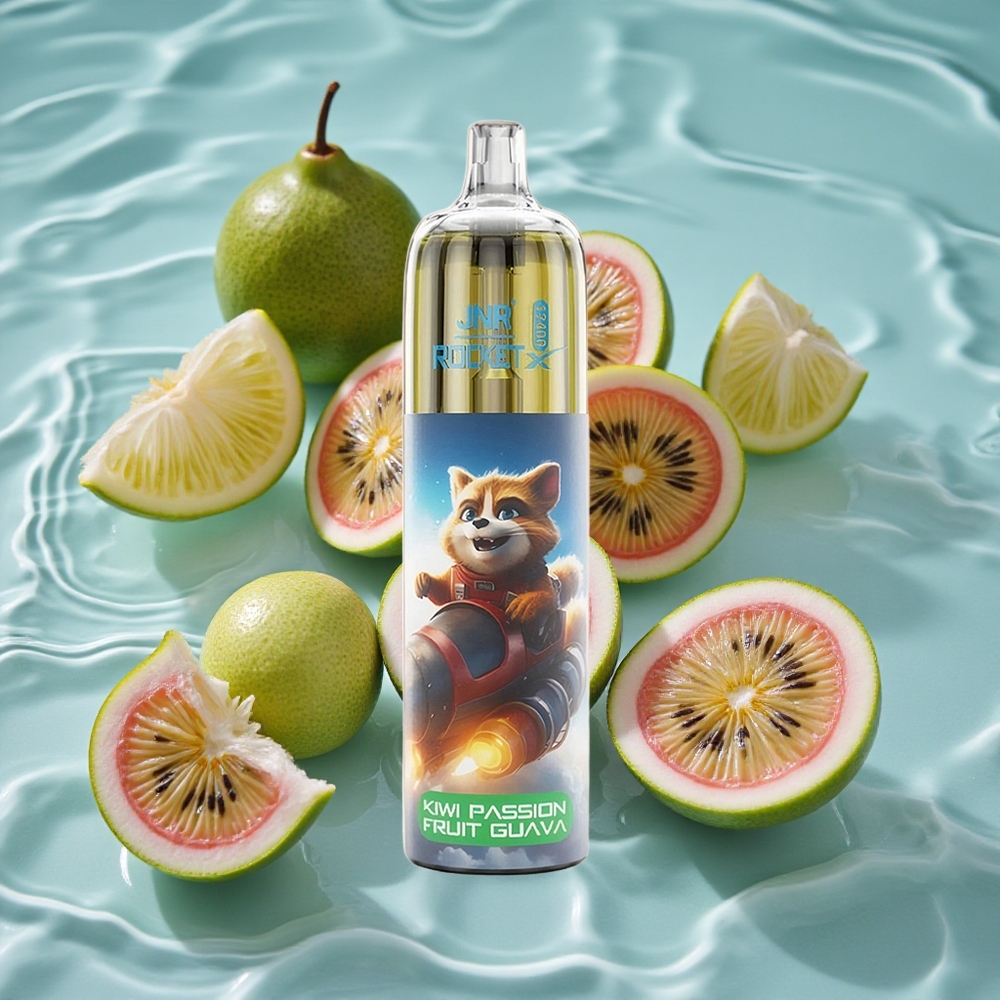 JNR Rocket-X 12400 Puffs Vienkartinis Vape Kiwi Passion Fruit Guava