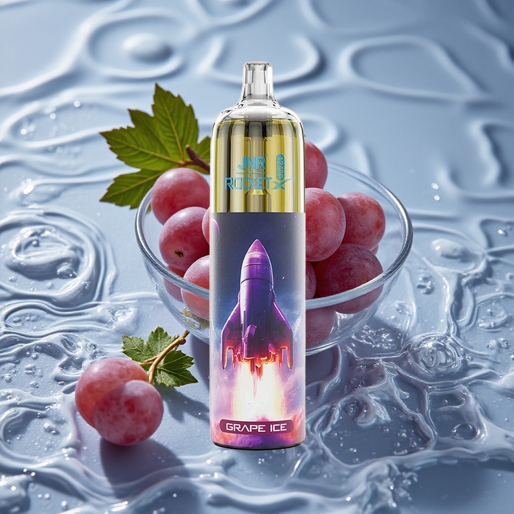 JNR Rocket-X 12400 Puffs Vienkartinis Vape Vynuogių Ledas