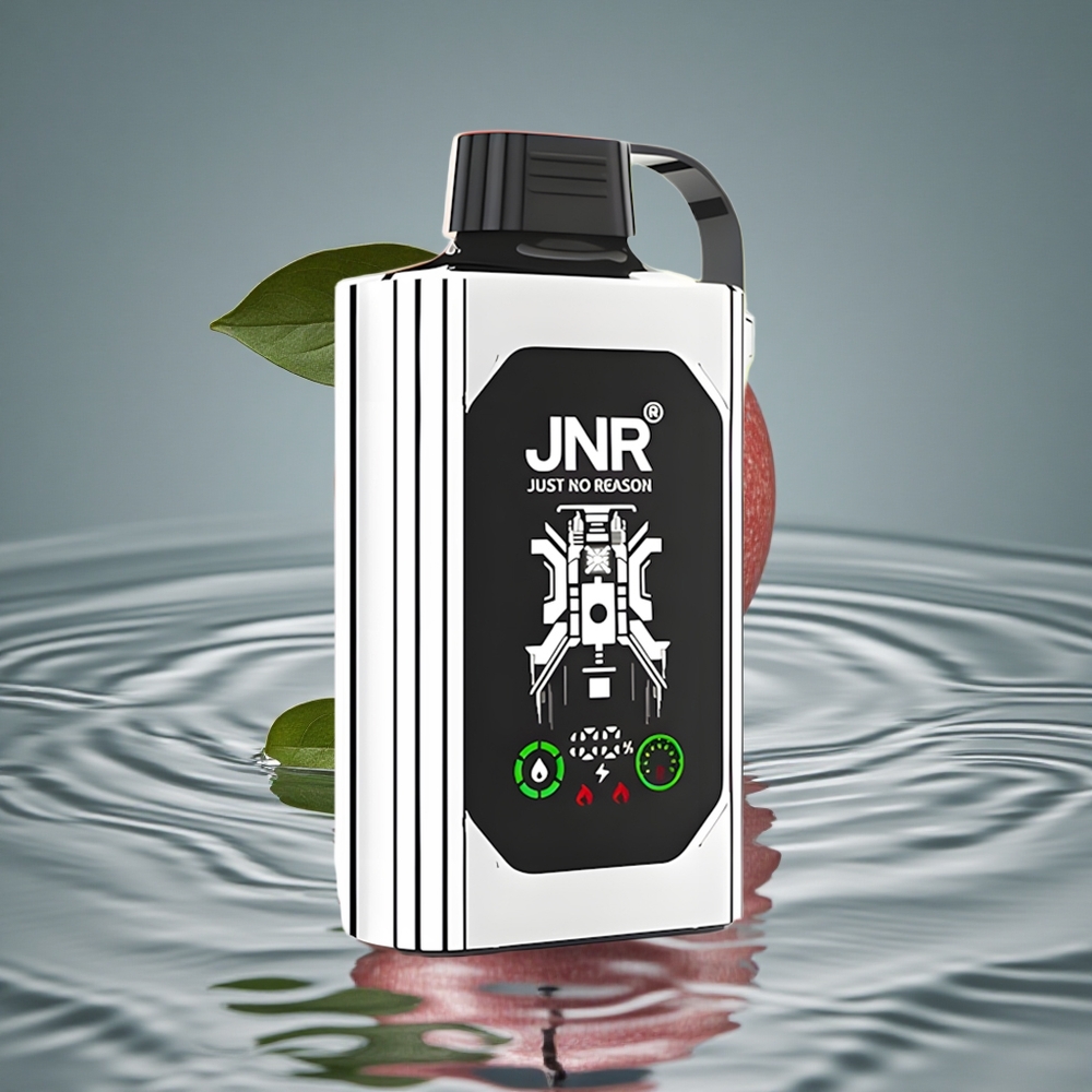 JNR Shisha Hookah Dvigubas Obuolys 20500 Puffs Vienkartinis Vape