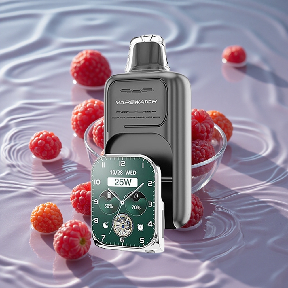 JNR VapeWatch 30000 Puffs Vienkartinis Vape Triguba Uoga