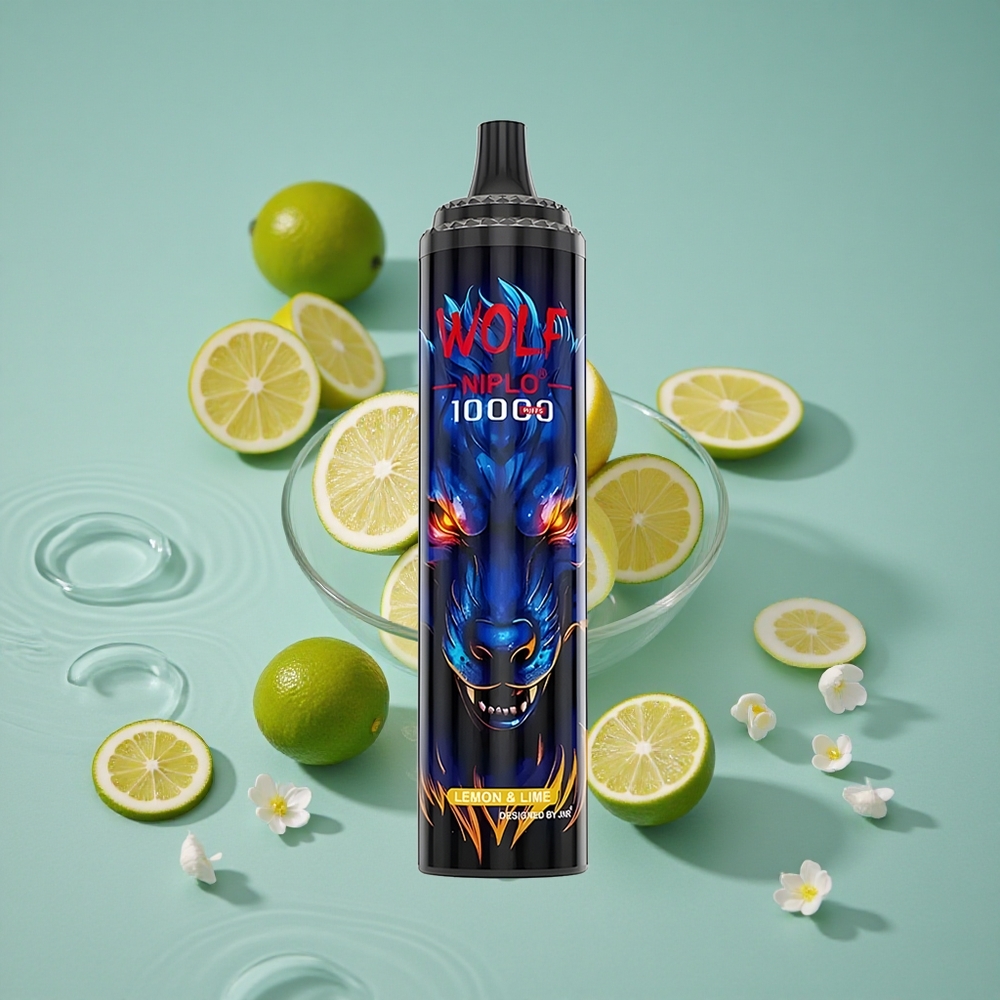 JNR Wolf Niplo 10000 Puffs Vienkartinis Vape Citrina & Žaluma