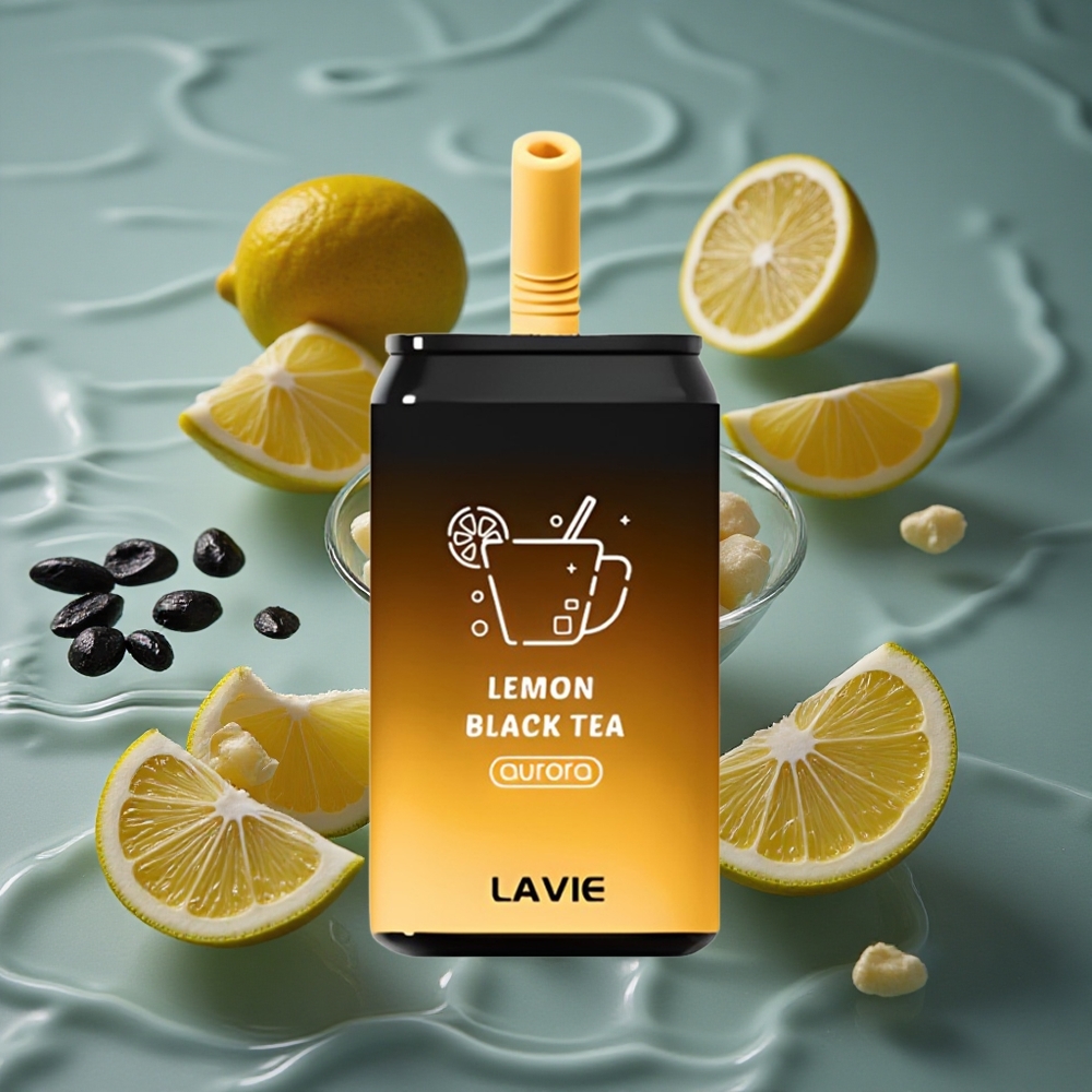 LAVIE Aurora 11000 Puffs Dispozicinis Vapas Citrinų Juodųjų Arbata