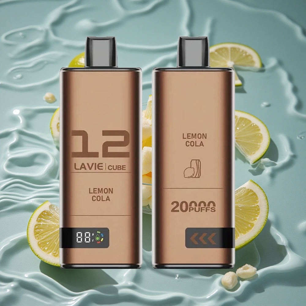 Lavie Cube 20000 Puffs Vienkartinis Vape Citrinų Kola