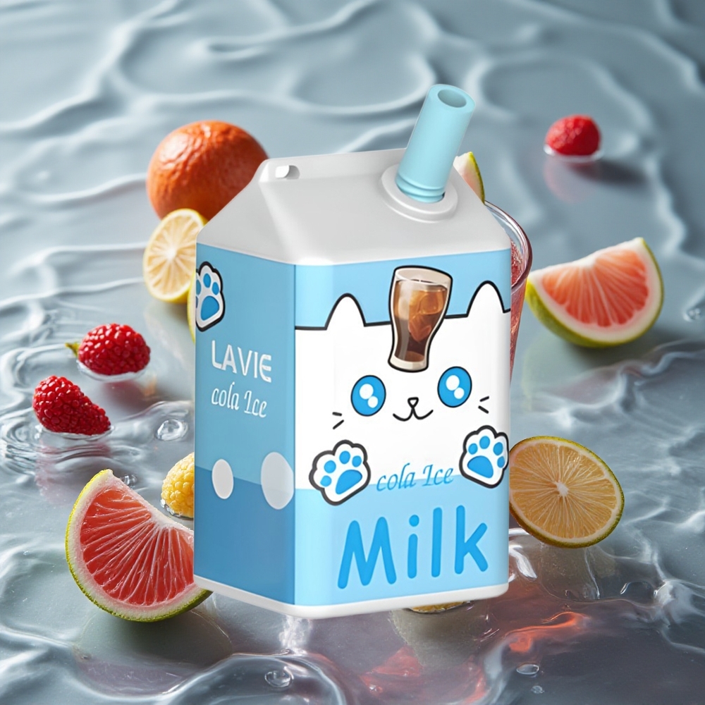 LAVIE Pienas 7000 Puffs Vienkartinis Vape Kolos Ledas