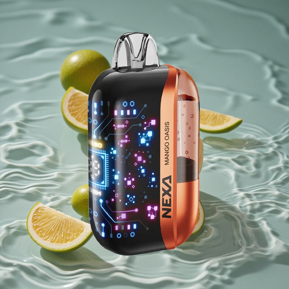 NEXA Ultra 50K Vienkartinis Vapas su 50000 Traukimų Mango Oazė