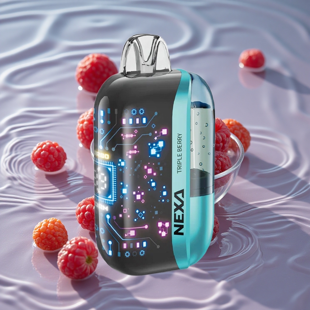 NEXA Ultra 50K Vienkartinis Vape su 20ml Talpa ir Triguba Uoga