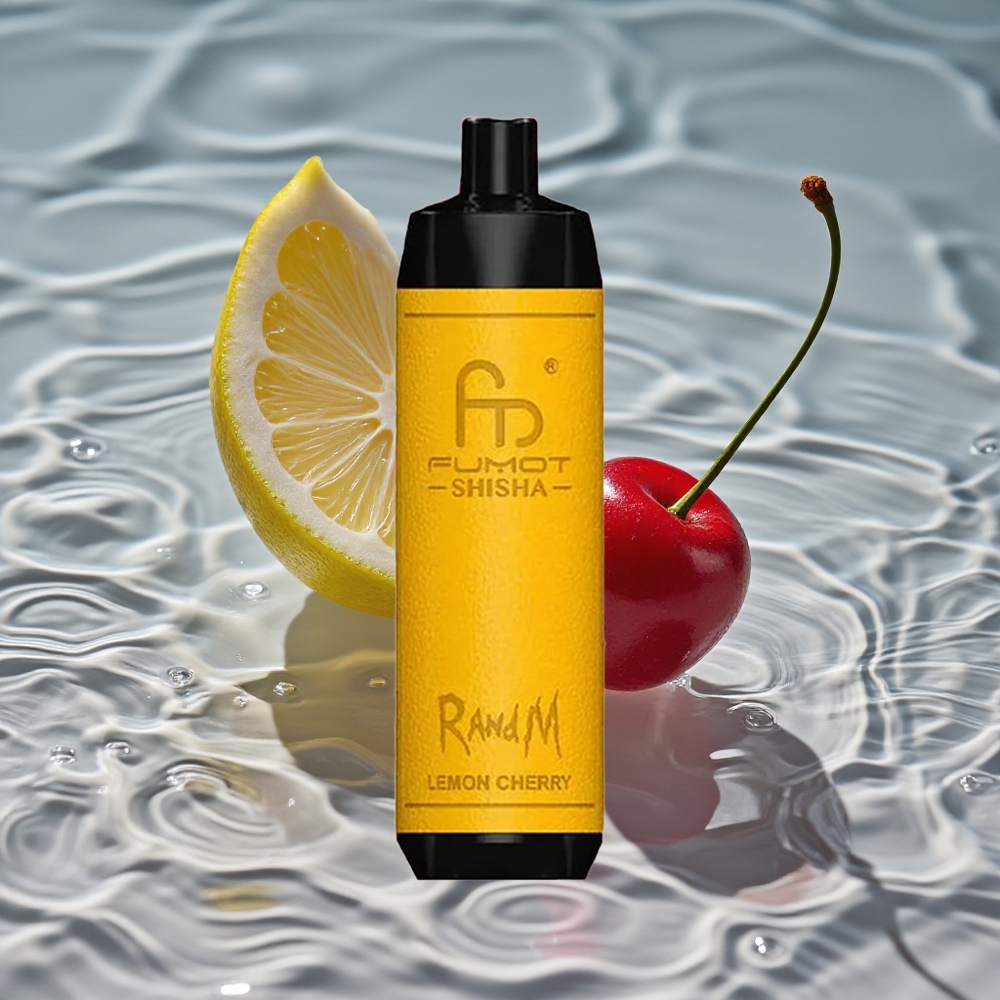 RandM Fumot Shisha 10000 Puffs Vienkartinis Vaporizatorius Citrina Vyšnia