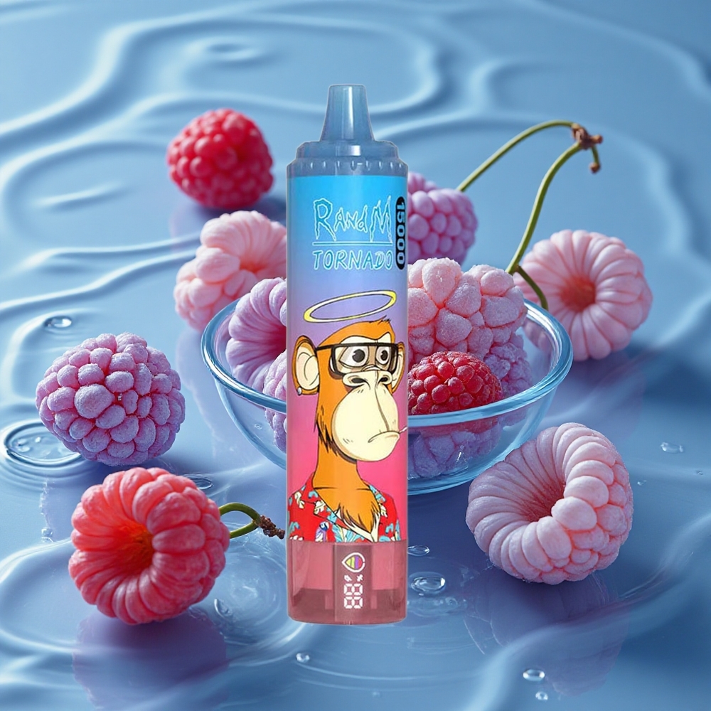 RandM Fumot Tornado 15000 Puffs Vienkartinis Vape Mėlynųjų Serbentų Vyšnių