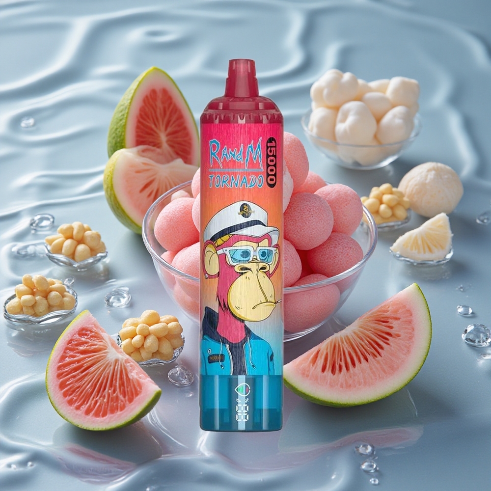 RandM Fumot Tornado 15000 Puffs Vienkartinis Vape Švelnus Ledas