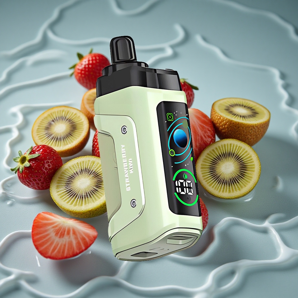 Razz Bar 45000 Puffs Vienkartinis Vape Braškė-Kivi